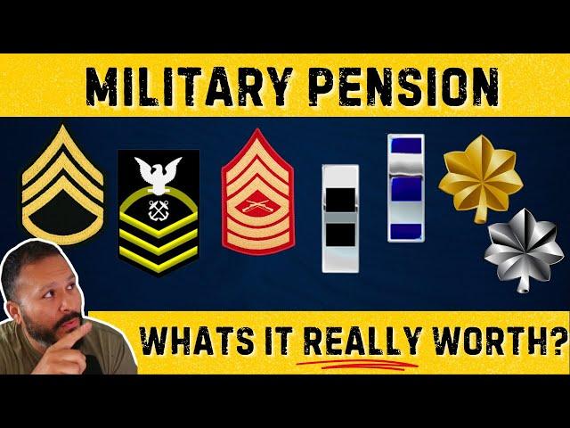 What’s a Military Pension REALLY Worth? Numbers Revealed!