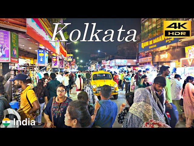 Kolkata (Calcutta) Evening Walk / New Market in Kolkata / India / May 2024 / 4K HDR