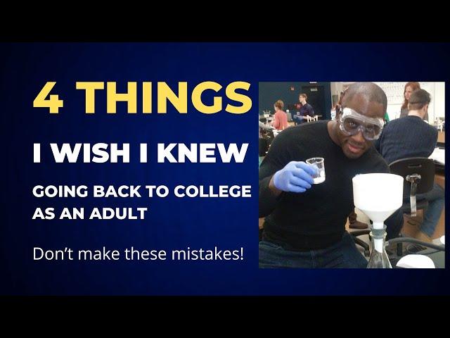 4 things to know going back to college at 30