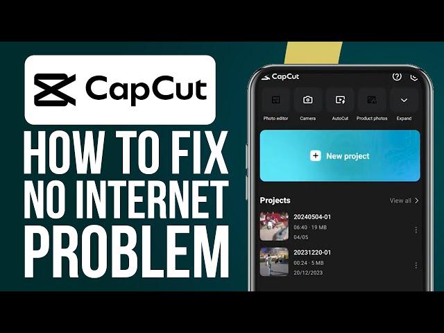 How To Fix CapCut No Internet Problem 2025 (Solved!)