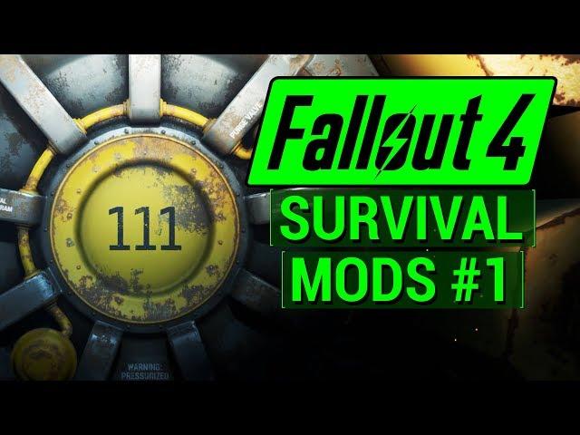 FALLOUT 4: Survival MODS Let's Play Part 1 - THE LEGEND RETURNS! (Fallout 4 Survival Mode)