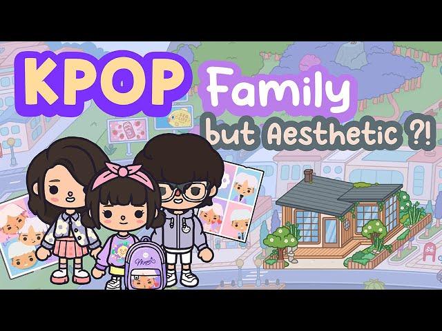 KPOP Fans Family House but Aesthetic Cute Purple Pink BTS not FREE TOCA BOCA WORLD Home Ideas