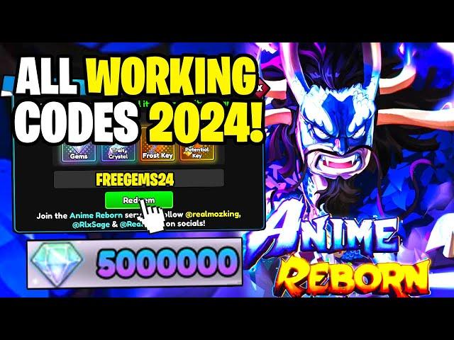 *NEW* ALL WORKING CODES FOR ANIME REBORN IN 2024! ROBLOX ANIME REBORN CODES