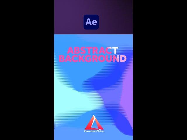 Abstract Background in After Effects | Tutorial