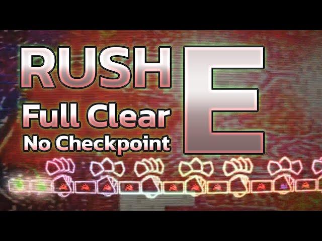 I CLEARED RUSH E! [Level 19+] ADOFAI Custom Sheet Music Boss-Rush E