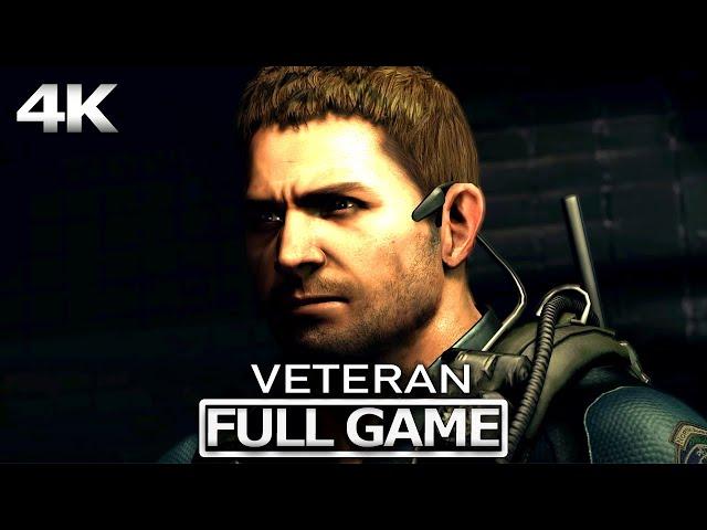 RESIDENT EVIL 6 CHRIS Veteran Difficulty Full Gameplay Walkthrough / No Commentary【FULL GAME】4K UHD