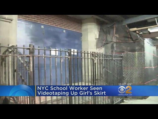 School Worker Arrested For Upskirt Video Of Teen