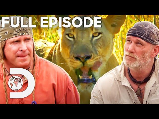 Dave & Cody Escape From South Africa's DEADLY Predators! | Dual Survival