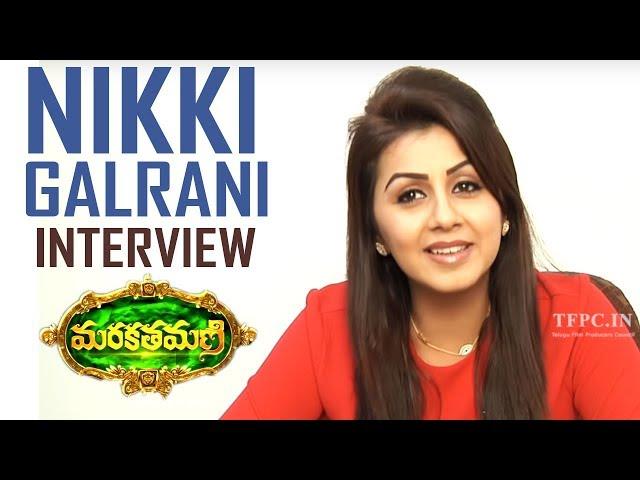 Actress Nikki Galrani Interview About Marakathamani | Interacting With Fans | TFPC