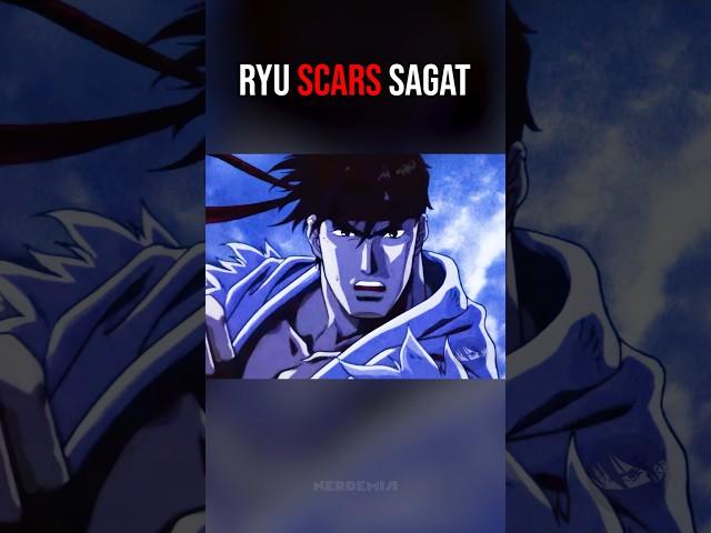 Ryu scars Sagat - Street Fighter II: The Animated Movie