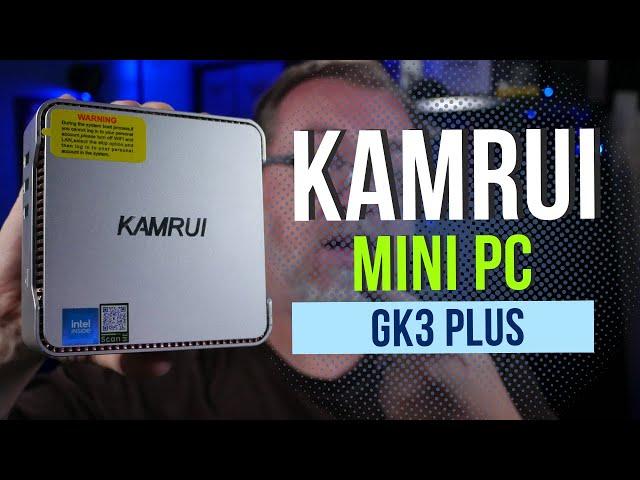 Kamrui GK3 Plus Mini PC - Intel Power In The Palm Of Your Hand