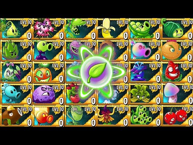 PvZ 2 Challenge - All Plants Max Level Power Up Gargantuar Zombie - Which Plant 's Best?