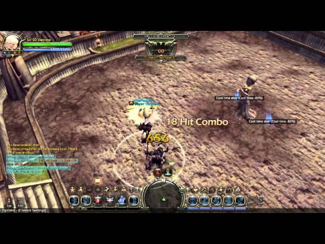 Dragon Nest - Vareona  (Windwalker) Combo Practice