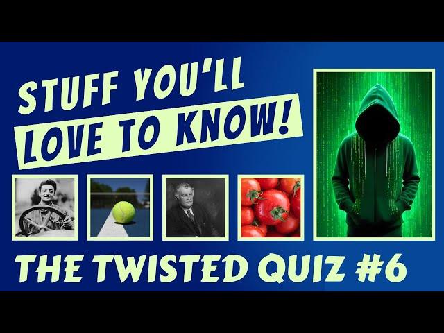 25 TRICKY QUESTIONS | INSIGHTFUL General Knowledge & Trivia Quiz | THE TWISTED QUIZ 6