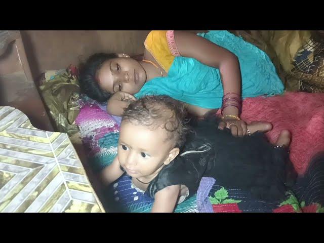 Sone Ke S feeding cute baby dehati family vlog