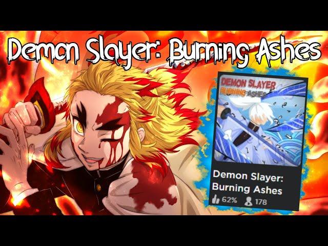 Playing Demon Slayer: Burning Ashes For The FIRST TIME EVER... | Roblox |