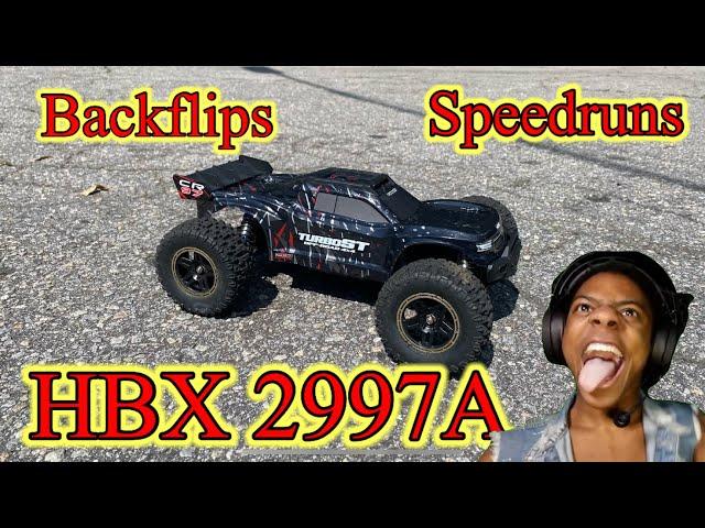 HBX 2997a Bashing Backflip Session And Speed Run On 2s Lipo / 3s lipo