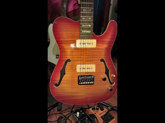 Raven West Skyranger 590T Cherry Red Sunburst Flame