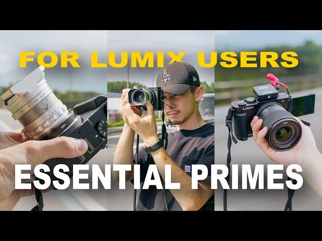 Bought LUMIX S9? Then Get Those Prime Lenses!