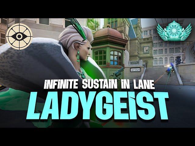 INFINITE SUSTAIN LADY GEIST | Deadlock Ranked Gameplay MikaelS