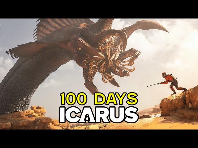 I Spent 100 Days in ICARUS... Here's What Happened!