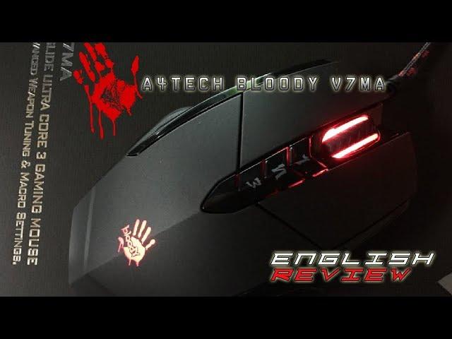 A4tech Bloody V7MA Gaming Mouse Unboxing and Review