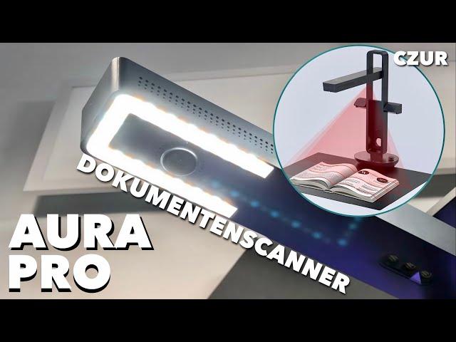 Gutes Werkzeug für "VIEL SCANNER"- CZUR AURA Pro 14 MP Dokumenten & Bücher Scanner - UNBOXING & TEST