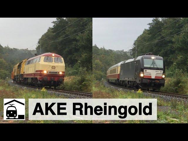 Dummenglück am Ziegenberg – nicht nur der AKE Rheingold kam vorbei…