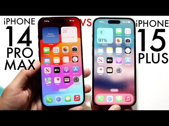 iPhone 15 Plus Vs iPhone 14 Pro Max! (Comparison) (Review)