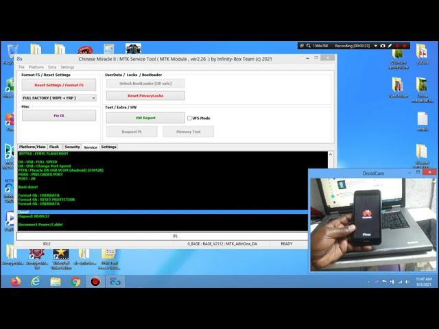 FRP BYPASS HUAWEI Y3 2017 CRO-U00 Remove Google Account Factory reset Cm2 Dongle