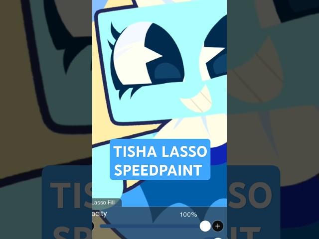 TISHA LASSO SPEEDPAINT #dandysworld #lassotool #speedpaint