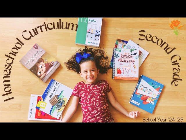 Second Grade Homeschool Curriculum * Bilingual Family * Math-U-See, MasterBooks, Llamitas Spanish