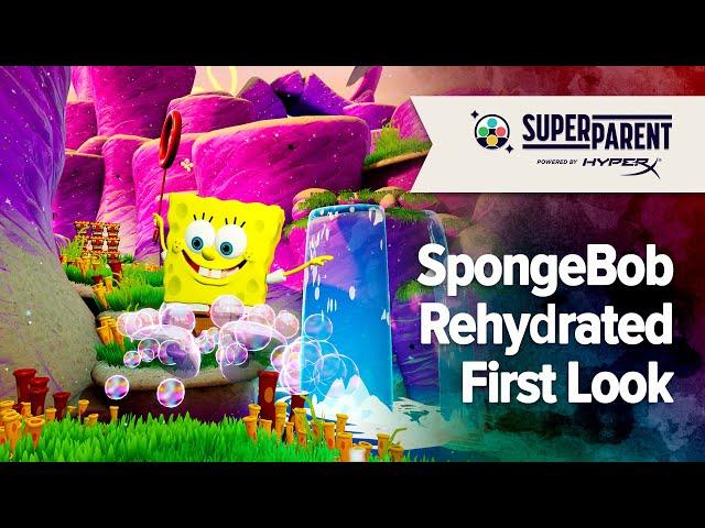 SpongeBob SquarePants Battle for Bikini Bottom Rehydrated Switch Gameplay - SuperParent First Look