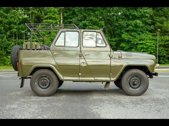 1989 UAZ 469 Hunter Walk-around Video