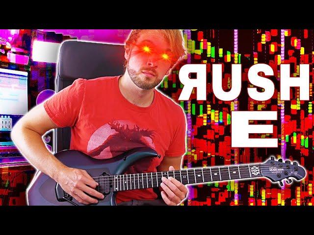 RUSH E but played on guitar