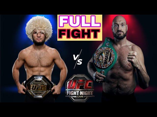 Khabib Nurmagomedov vs Tyson Fury | eagle vs Gypsy king Face to Face