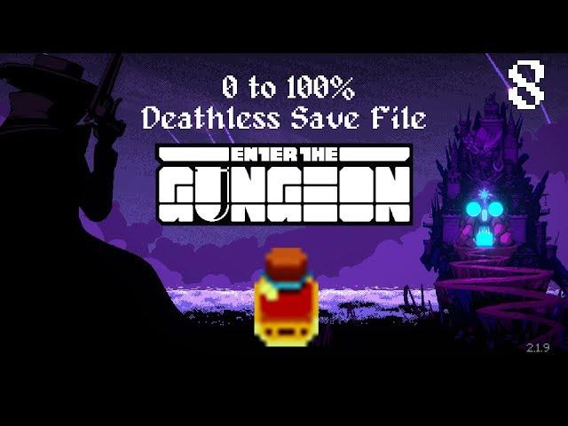 This drink tastes funny. | Deathless 0 to 100% Save File Ep.8 | Enter the Gungeon Gameplay