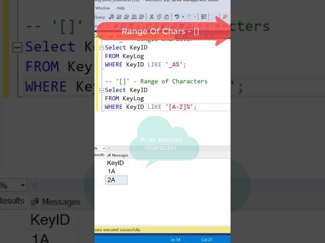 SQL Tips | Know These Wildcards !  #sqltips