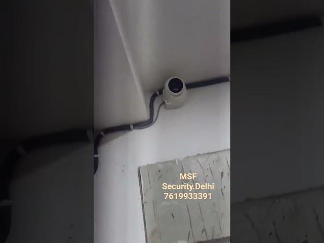 IP Camera installation | MSF #cctv #cctvcamera #hikvision #dahua #cpplus #video #shorts #short #yt