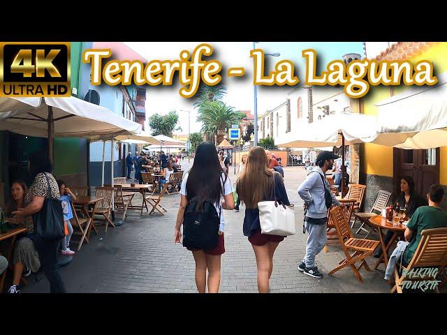 TENERIFE - LA LAGUNA | How is the Atmosphere Now?  ​Historical Center Walk ​️​ Autumn 2022