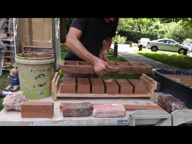 Making Bricks with Josh at Mobile Brick Factory in Baltimore