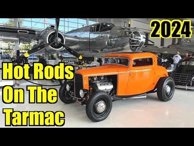 Hot Rods On The Tarmac 2024 - Car Show At Lyon Air Museum In Santa Ana