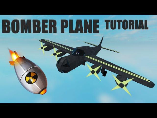 Bomber Plane [Tutorial] Plane Crazy