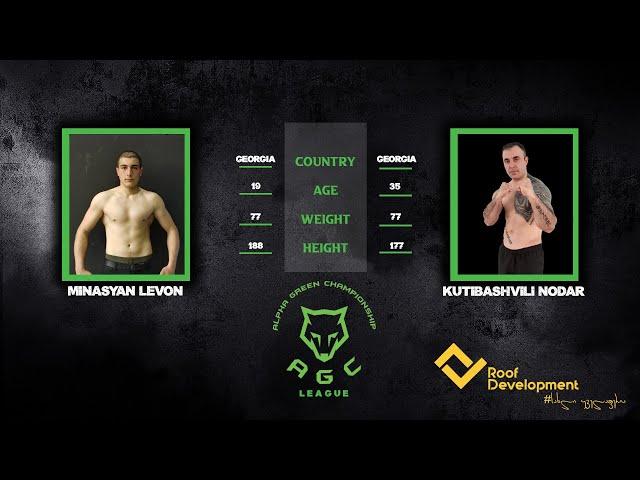 AGC 2  | Levon Minasyan VS Nodar Kutibashvili