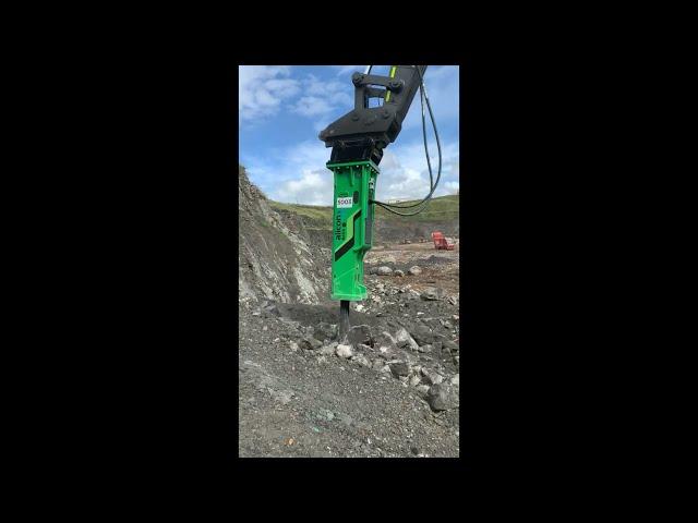 DAEMO alicon breaker B850 Operating video in  Australia