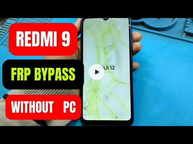 redmi 9 frp bypass 2 minutes || redmi 9 frp bypass