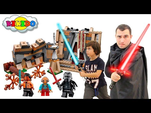 Лего Звездные Войны Битва на планете Такодана 75139. Lego Star Wars Battle on Takodana. Кикидо