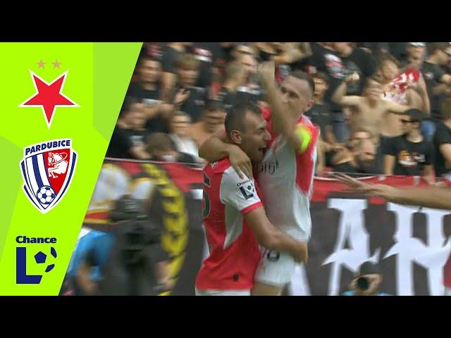 Chance Liga Highlights: SK Slavia Praha vs. FK Pardubice 2:0 (7. kolo)