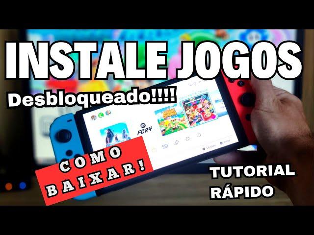 COMO INSTALAR JOGOS NINTENDO SWITCH DESBLOQUEADO VIA CABO