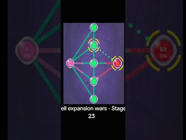 Cell expansion wars gameplay - Stage 23 #cellexpansionwars